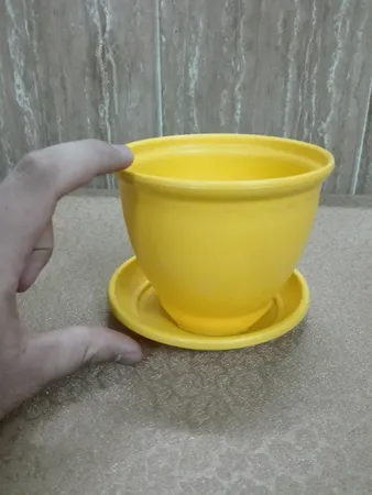 گلدان شهرآذین مدل 3012 ارتفاع 10 سانتی متر