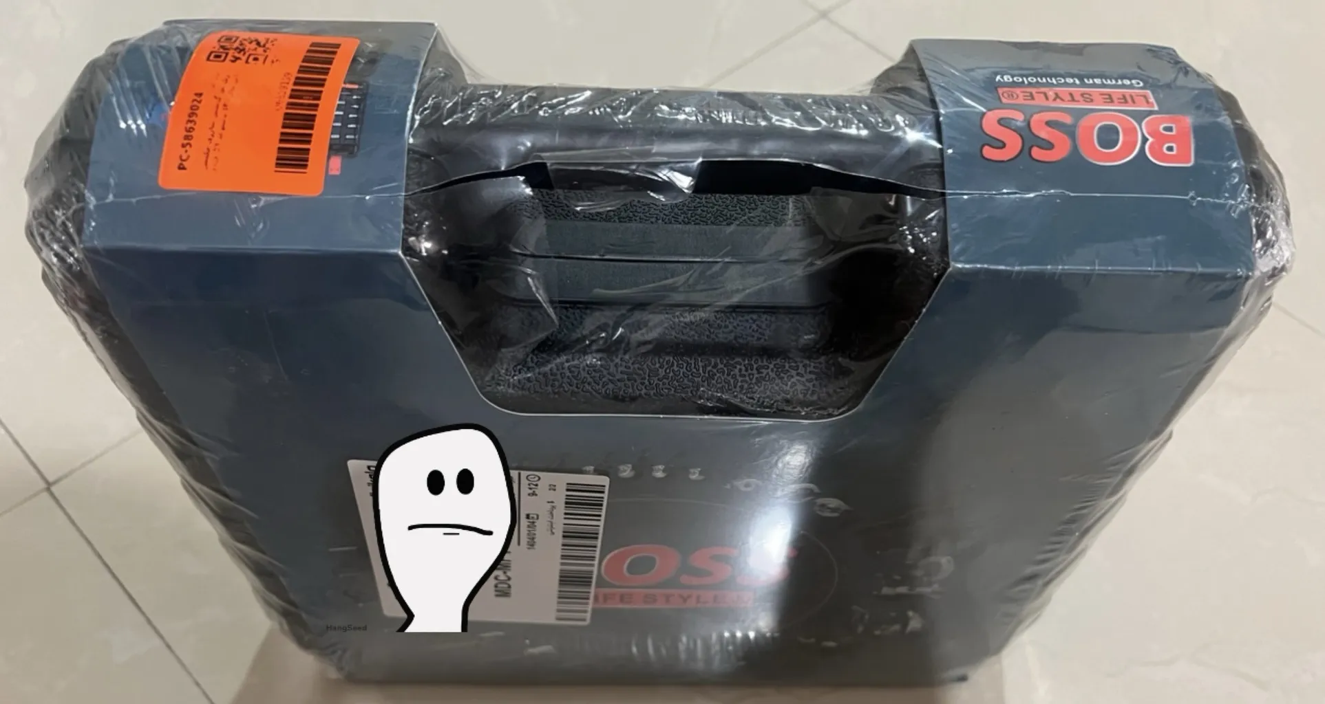 دریل پیچ گوشتی شارژی چکشی باس مدل 18V مجموعه 25 عددی