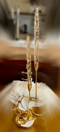 شمع مدل کریستالی کد CB-30 بسته 2 عددی