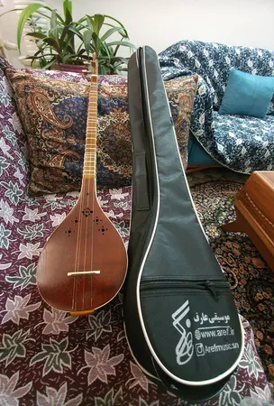 سه تار مفاخری مدل تک مهر