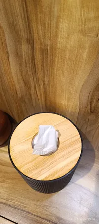 جای دستمال کاغذی لیمون مدل استوانه کد DH2370