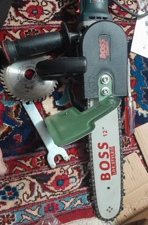 تبدیل مینی فرز به اره زنجیری باس مدل لایف استایل کد 12