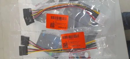 کابل تبدیل برق 1 به 2 ساتا مدل S322 طول 0.2 متر