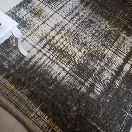 گلیم ماشینی دنیای فرش مدل آبان کد 1712