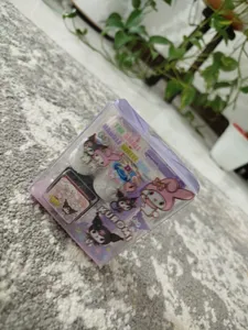 تجریه خرید مهر مدل غلطکی طرح KUROMI  مجموعه 5 عددی به همراه استامپ