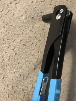 انبر پرچ مدل T-06