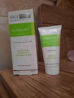 کرم ضد جوش بدن فیس دوکس سری Acnesome مدل Astra Force مناسب پوست های چرب حجم 75 میلی لیتر