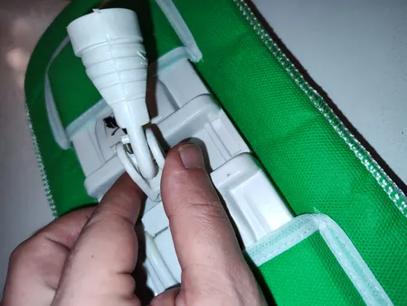 یدک زمین شوی مدل بلوط حوله ای کد YPK-MOSTATIL-38CM