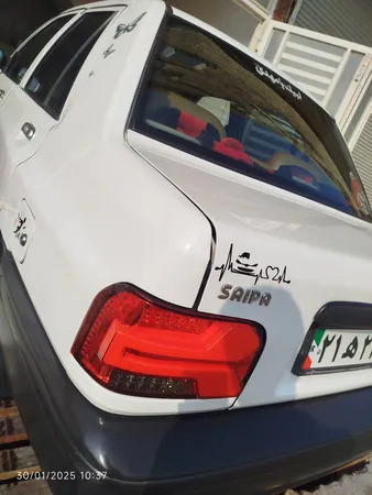 چراغ خطر عقب خودرو ان جی کو کد 131lagini مناسب برای پراید 131 بسته دو عددی