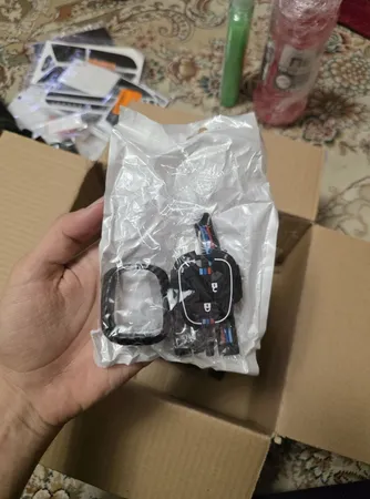 کاور ریموت و سوئیچ خودرو ام آر جی مدل A1074طرح فلز کربن مناسب برای پژو 207