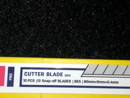 تیغ کاتر دلی مدل DL2012 کد 78932 بسته 10 عددی