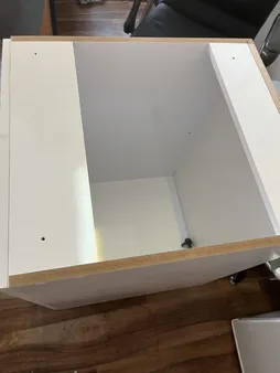 کابینت زمینی فلفور کابینت مدل L - 50 cm