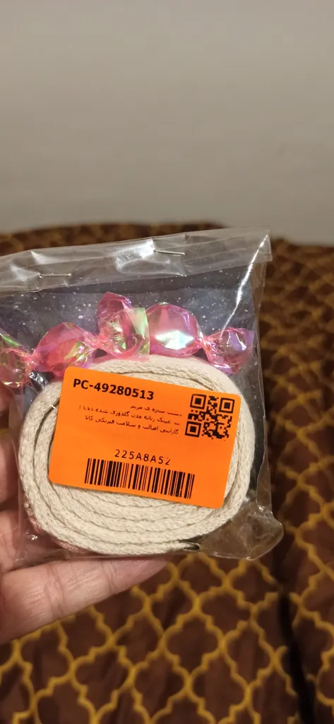 بند عینک زنانه مدل گلدوزی شده دلانا