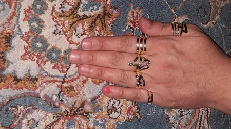 انگشتر زنانه کد Mhr-478 مجموعه 5 عددی