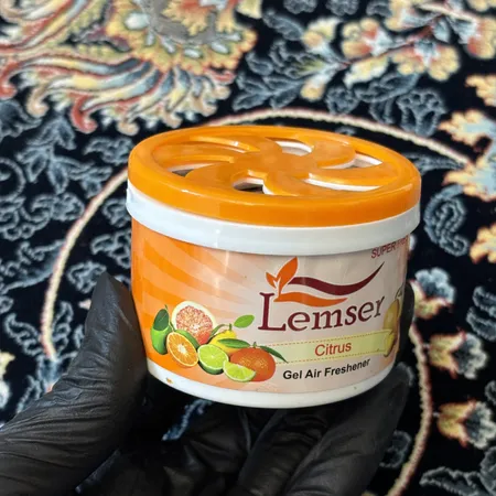 ژل خوشبو کننده هوا لمسر مدل citrus حجم 180 میلی لیتر مجموعه 2 عددی