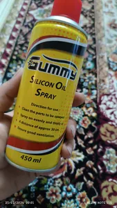 تجریه خرید اسپری سیلیکون قالب گامی مدل SILICON OIL حجم 450 میلی لیتر