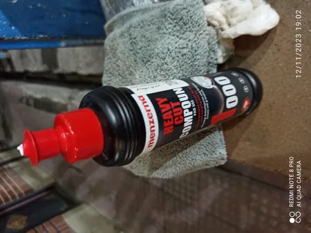 مایع پولیش بدنه خودرو منزرنا مدل HeavyCutCompound1000 حجم 250 میلی لیتر