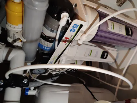 دستگاه تصفیه کننده آب آکوآ اسپرینگ مدل RO - NF2600 به همراه فیلتر تصفیه آب کد 01 مجموعه 3 عددی