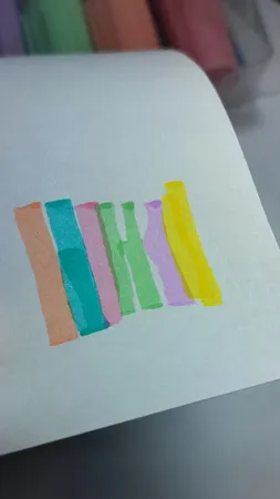 ماژیک علامت گذار هرون مدل پاستلی مجموعه 6 عددی