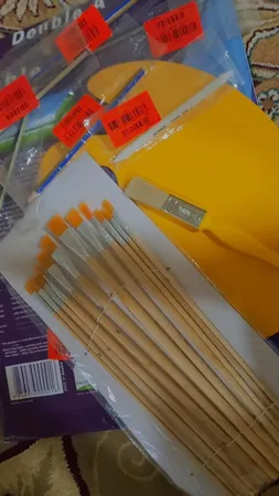 قلم مو تخت کد AR-12 مجموعه 12 عددی