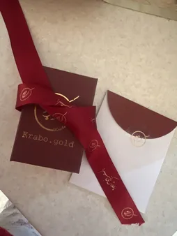 آویز گردنبند طلا 18 عیار زنانه کرابو طرح حمید مدل Kr3993