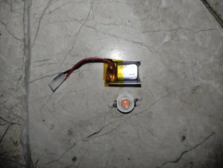 باتری لیتیومی مدل 551012 ظرفیت 180 میلی آمپر ساعت