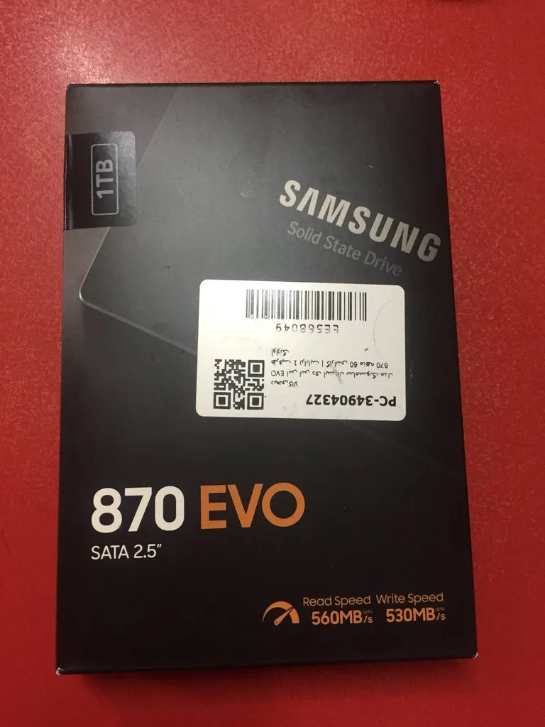اس اس دی اینترنال SATA III سامسونگ مدل EVO 870 ظرفیت 1 ترابایت