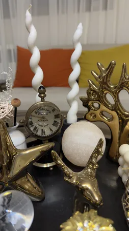 شمع مدل قلمی پیچ بسته 4 عددی