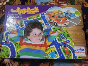 تجریه خرید زیر انداز بازی فکرآوران مدل شهر کودک سایز 70×140 سانتی متر
