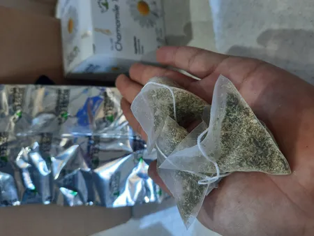 دمنوش آرامبخش بابونه پیرامید بگ فلوریست بسته 14 عددی