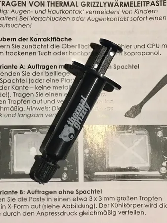 خمیر سیلیکون ترمال گریزلی مدل Kryonaut