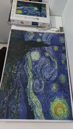 پازل 1000 تکه ریکوردی طرح شب پرستاره ونگوگ کد 340