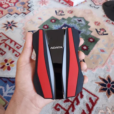 هارد اکسترنال ای دیتا مدل HD770G  ظرفیت یک ترابایت دارای رابط USB Type-A 3.2