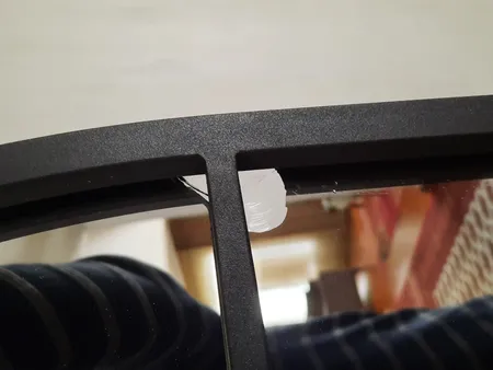 آینه مدل فلزی طرح تاج 180