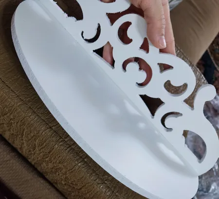 آینه خونه خاص مدل TAJ به همراه شلف دیواری