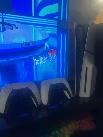 کنسول بازی سونی مدل PlayStation 5 Slim ظرفیت یک ترابایت ریجن 2016A اروپا به همراه دسته اضافی
