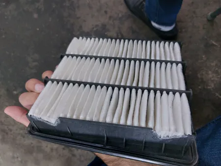 فیلتر هوا خودرو هیوندای جنیون پارتز مدل 281133K200 مناسب برای هیوندای سوناتا و هیوندای آزرا