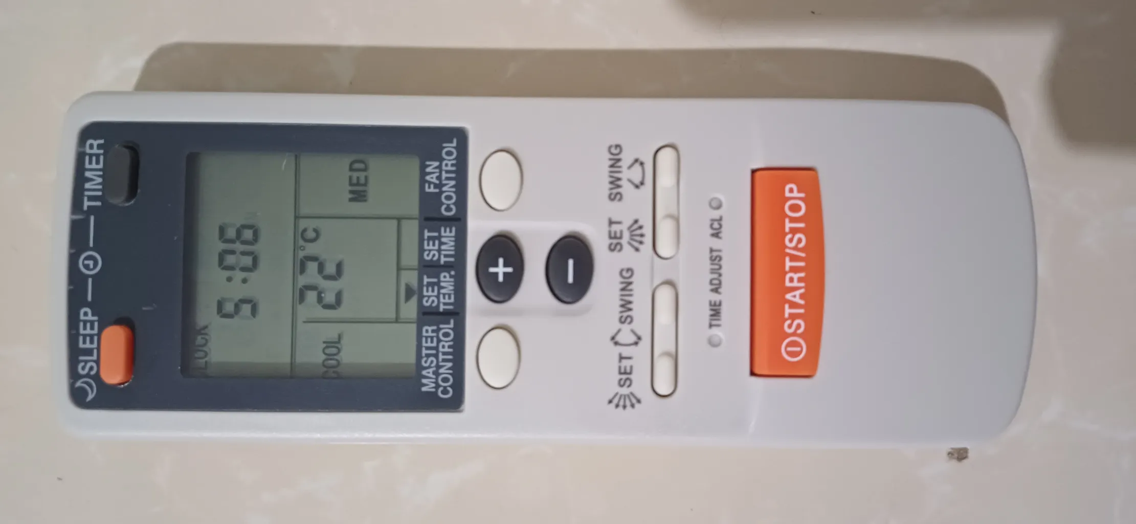 ریموت کنترل کولر گازی اُجنرال مدل 2000