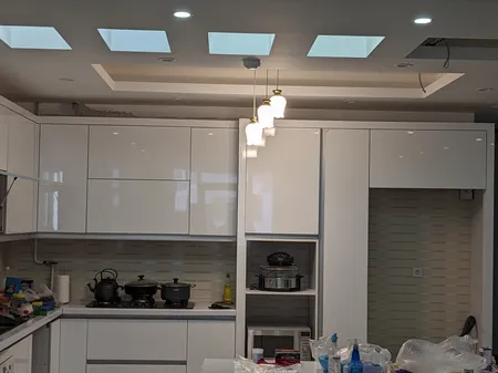 چراغ آویز چشمه نور کد A1282/3H-G