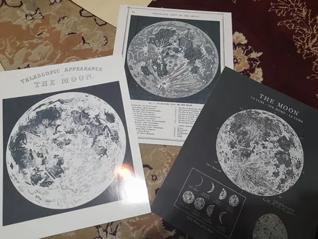 پوستر مدل مستر  ماه مجموعه 3عددی