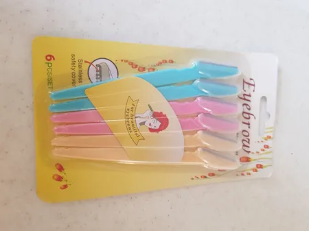 تیغ ابرو مدل 001 مجموعه 6 عددی