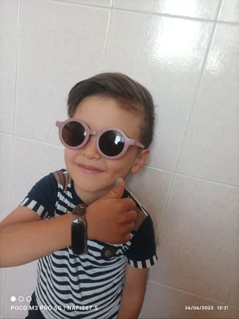 ساعت مچی دیجیتال بچگانه مدل ضداب سیلیکونی طرح خرسی تدی