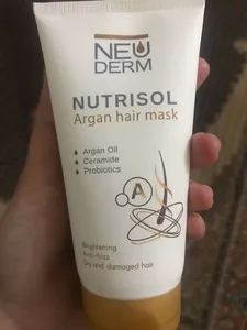 تجریه خرید ماسک مو نئودرم مدل آرگان مناسب مو خشک و آسیب دیده حجم 150 میلی لیتر