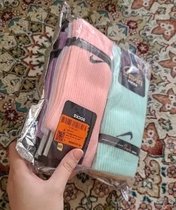 تجریه خرید جوراب ورزشی زنانه پاوین مدل N008 مجموعه 8 عددی