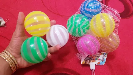 توپ استخر مدل 004 بسته 10 عددی