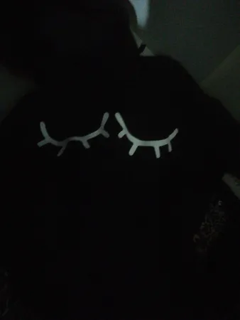 هودی زنانه طرح چشم کد 17099BW