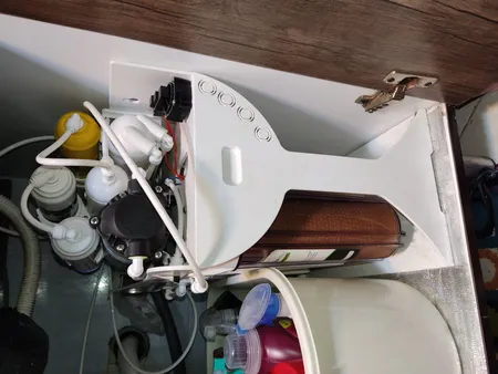 دستگاه تصفیه کننده آب آکوآ اسپرینگ مدل UF-SF4000 به همراه فیلتر دستگاه تصفیه کننده آب کد 01 بسته 4 عددی