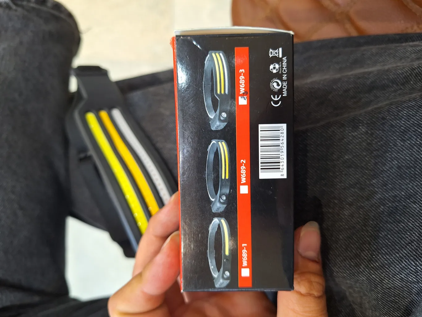 چراغ پیشانی کد CB-689-3