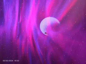 تجریه خرید چراغ رومیزی مدل کهکشانی