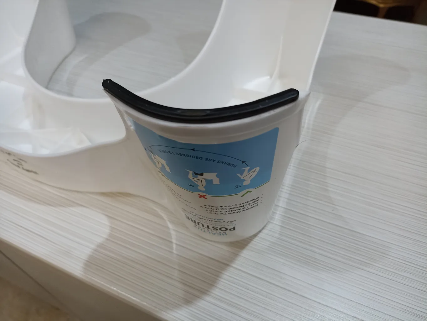 زیر پایی توالت فرنگی مدل rahat 01